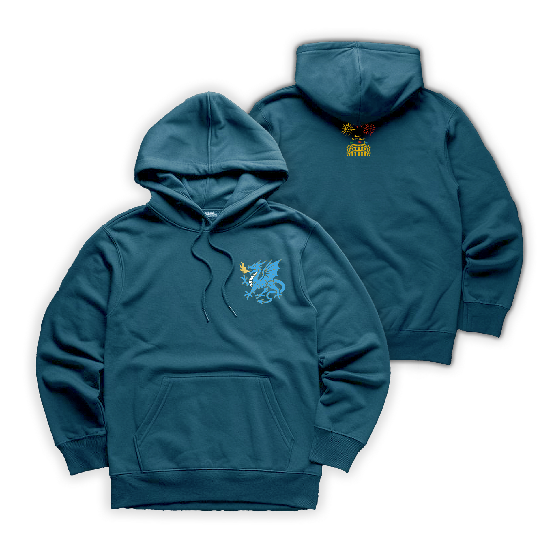 Blue Dragon Hoodie