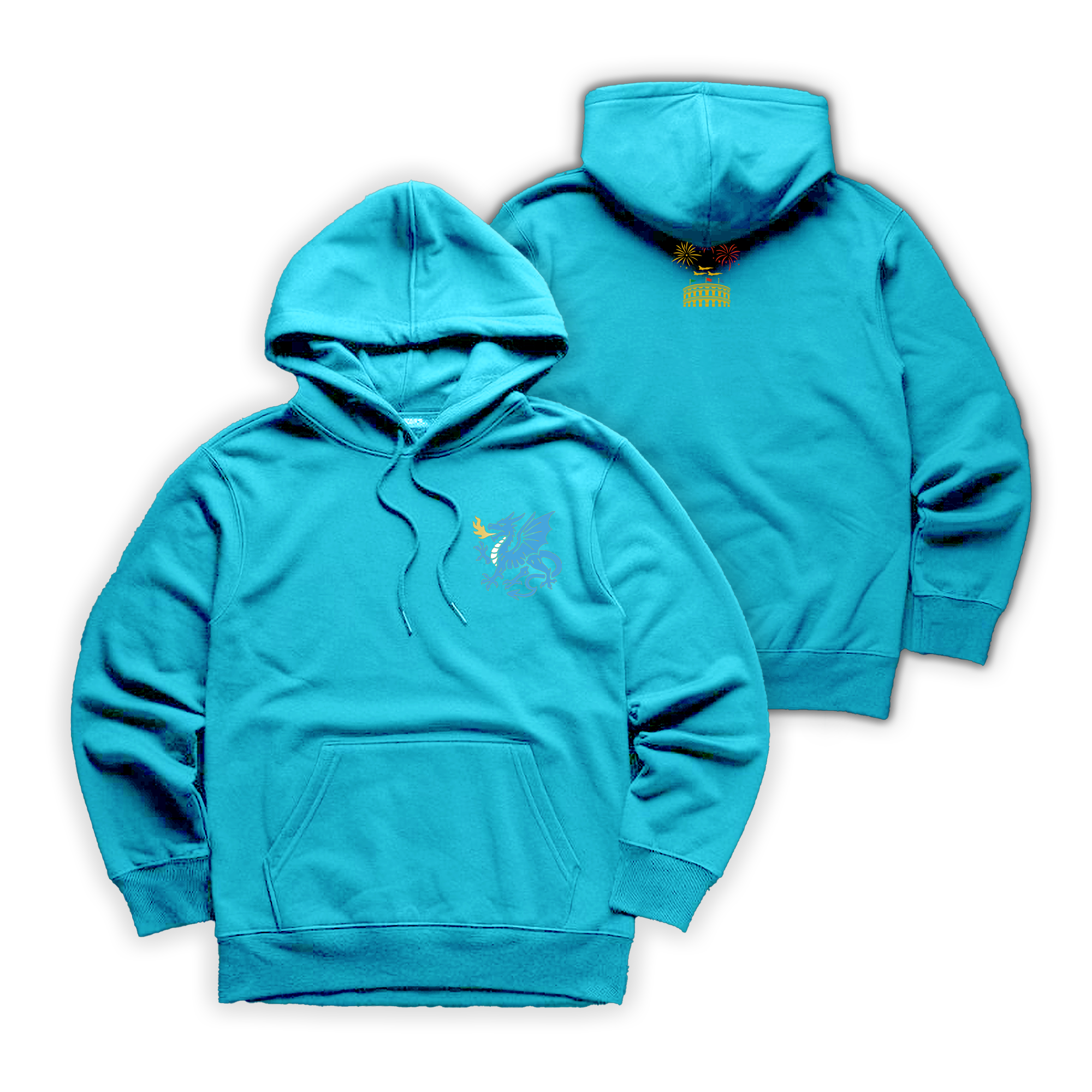 Blue Dragon Hoodie