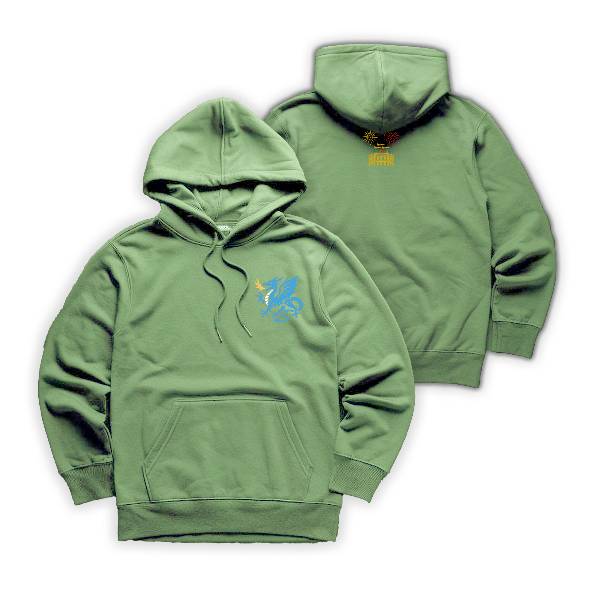 Blue Dragon Hoodie