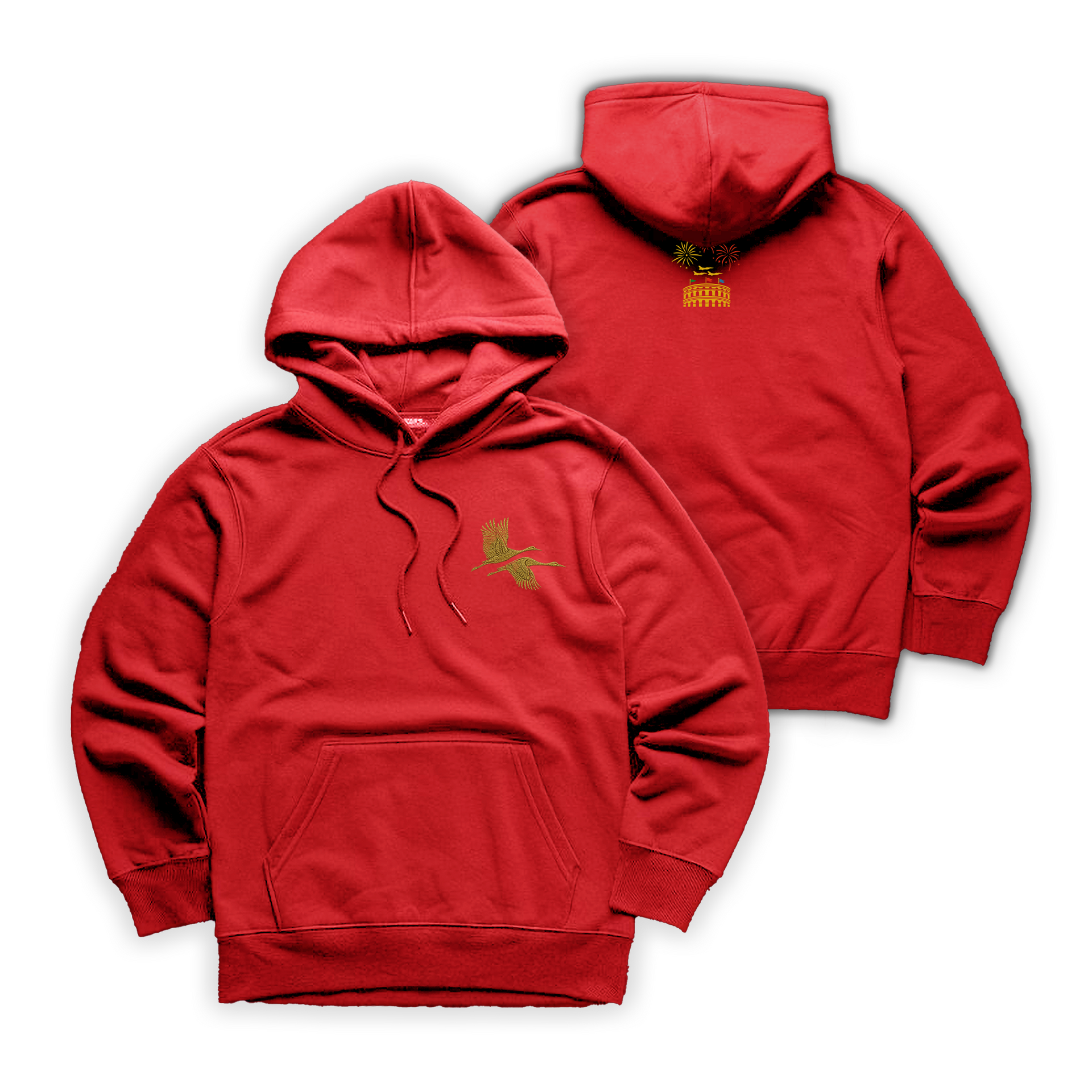 Double Crane Hoodie