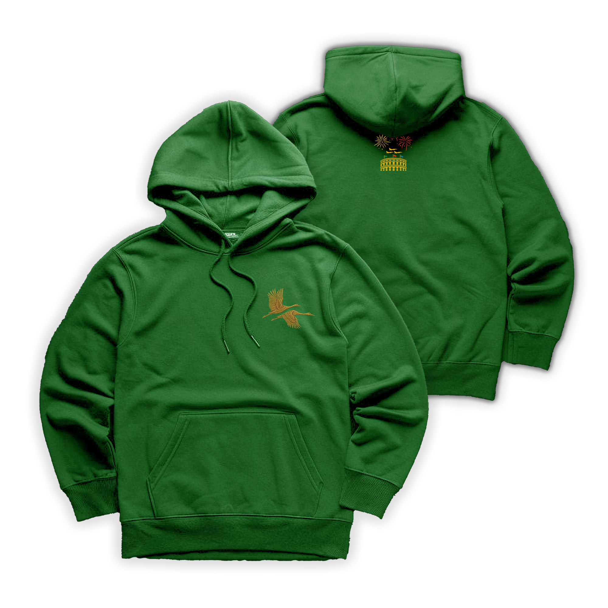 Double Crane Hoodie