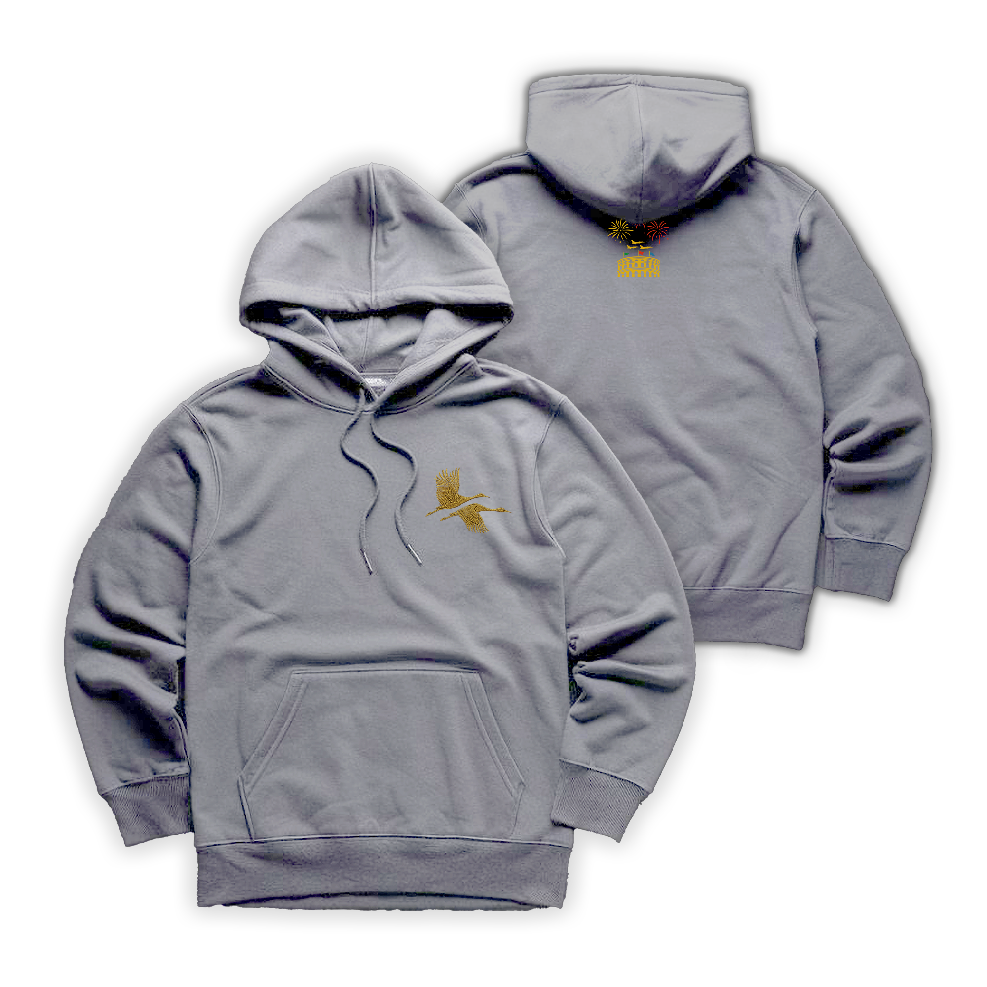 Double Crane Hoodie