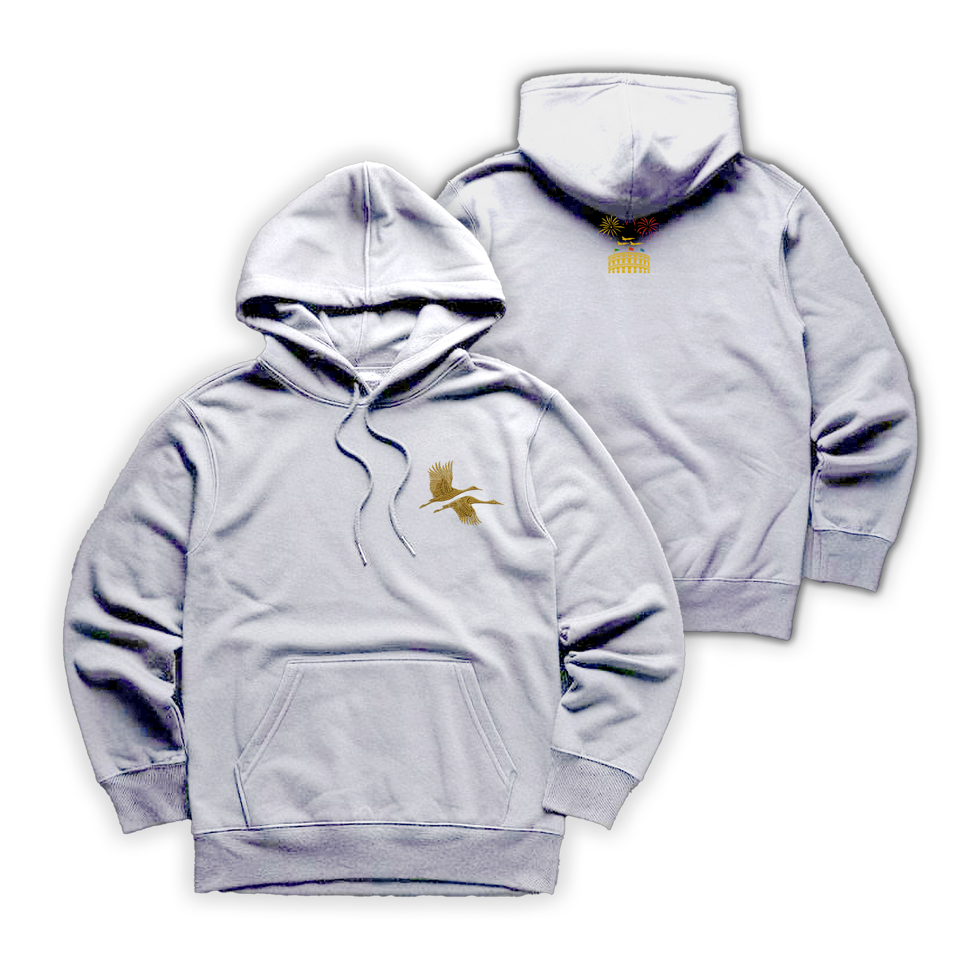 Double Crane Hoodie