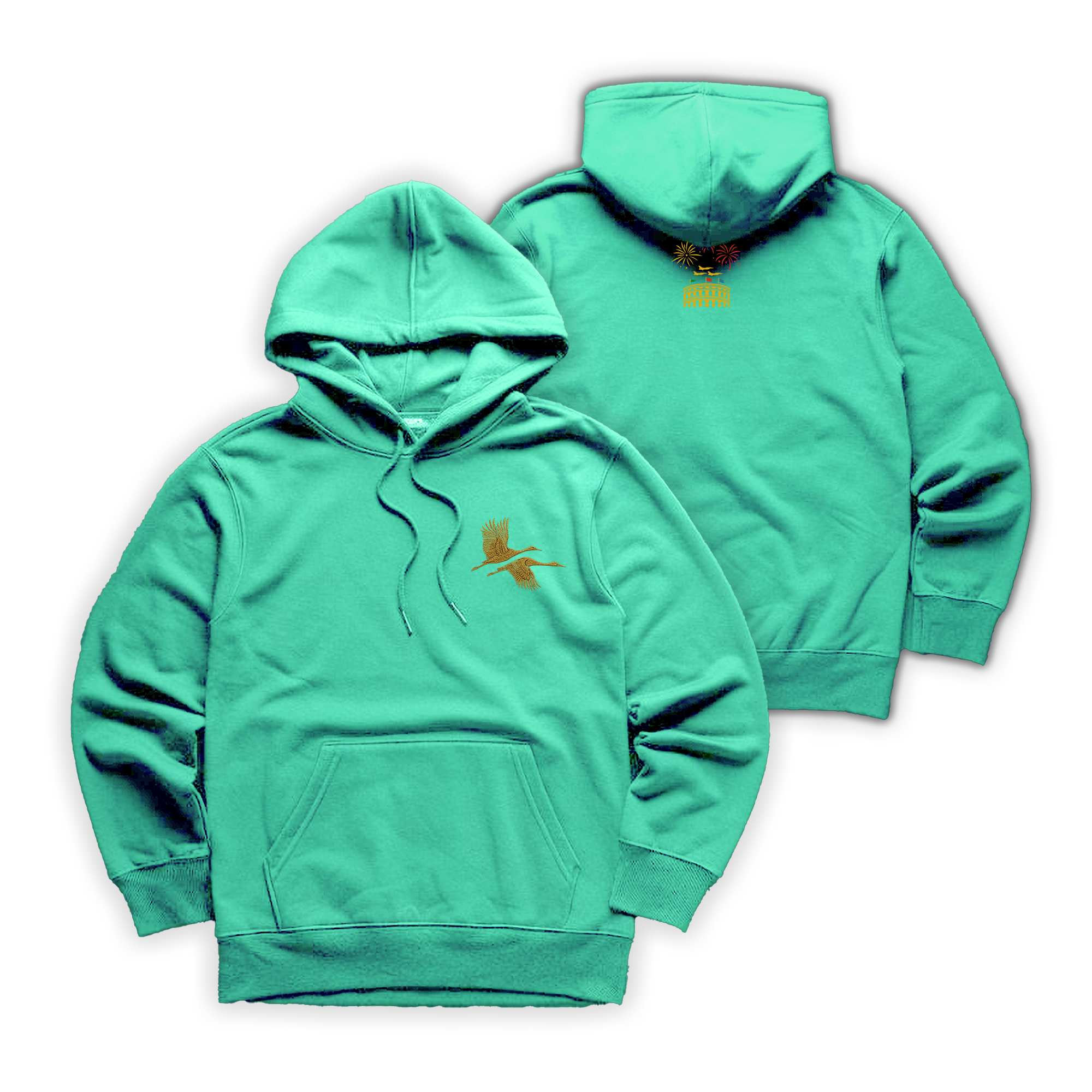 Double Crane Hoodie