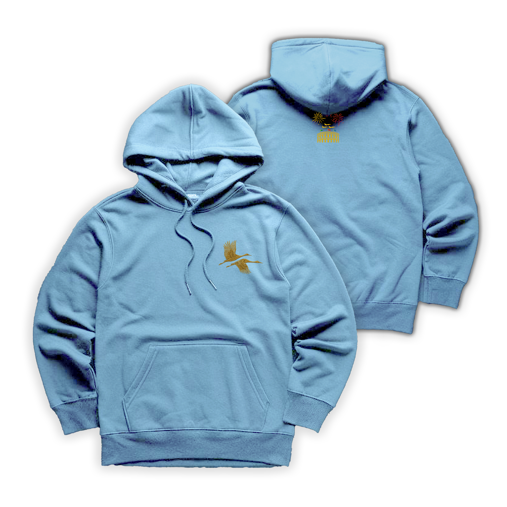 Double Crane Hoodie
