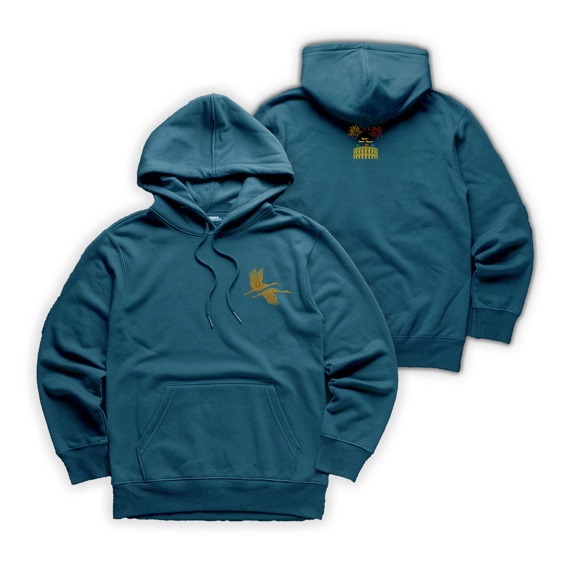 Double Crane Hoodie