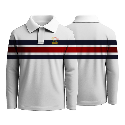 White Strip Rugby Shirts